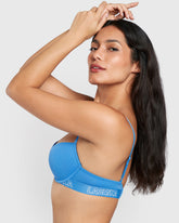 La Senza Trendy Pushup Plunge Bra DARK BLUE / 34B